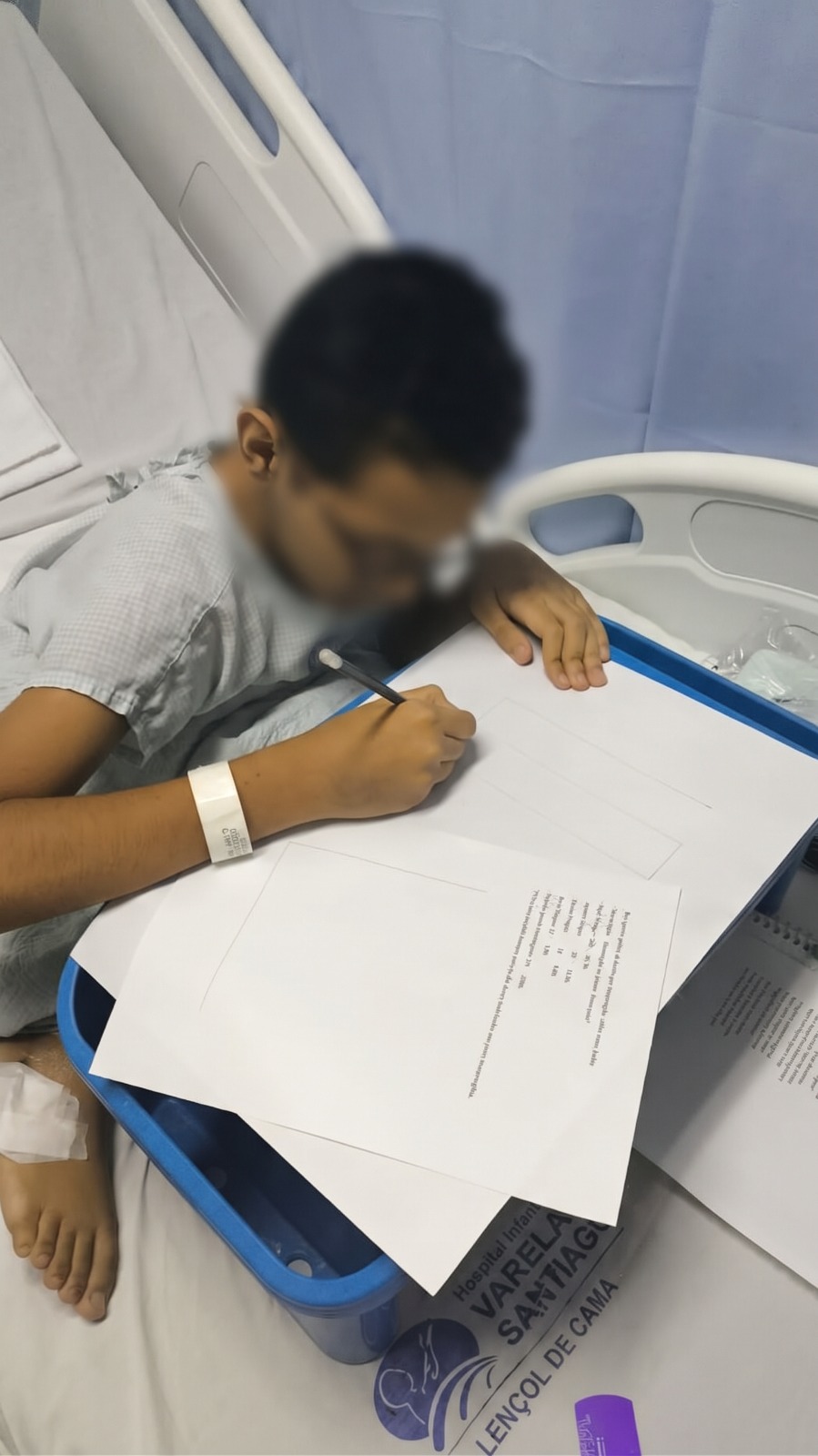 Estudante em tratamento oncológico fará prova do IFRN dentro do Hospital Infantil Varela Santiago